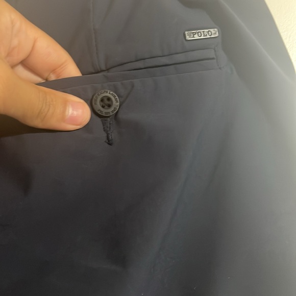 POLO RALPH LAUREN Dark Navy Blue Straight Fit 30-33 Men’s Shorts wPockets NWT$75 - Picture 5 of 14